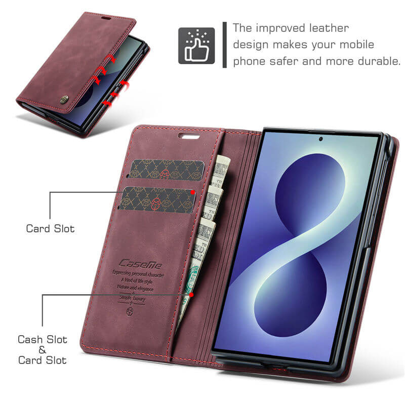 CaseMe Samsung Galaxy Z Fold 8 Wallet Case