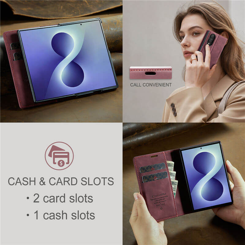 CaseMe Samsung Galaxy Z Fold 8 Wallet Case