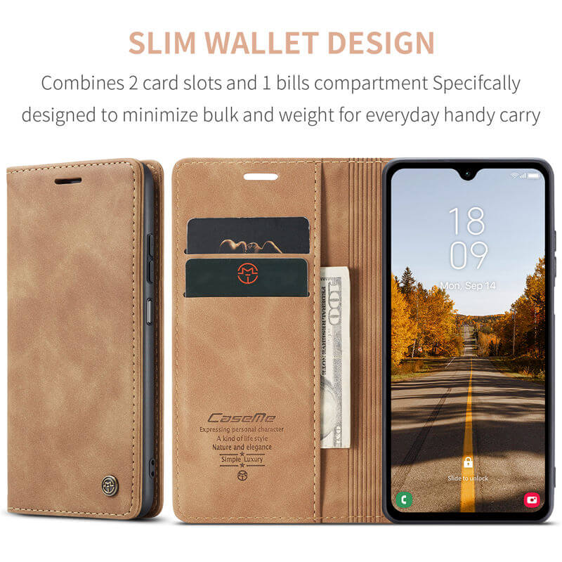 CaseMe Samsung Galaxy A05S Wallet Case