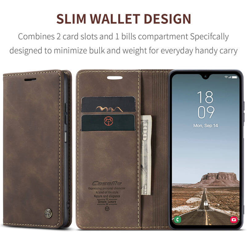 CaseMe Samsung Galaxy A05S Wallet Case