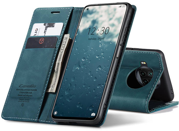 CaseMe Xiaomi Mi 10T Lite Wallet Kickstand Magnetic Flip Leather Case