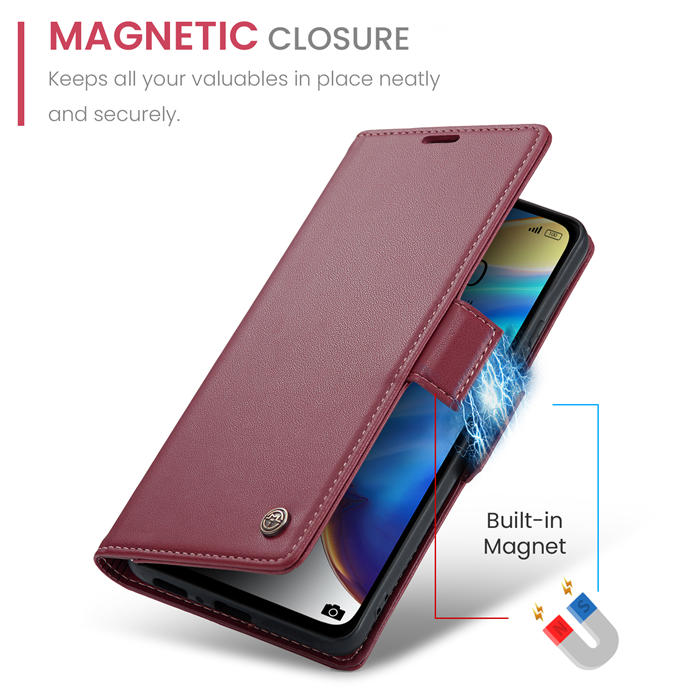 CaseMe Xiaomi 10T/10T Pro Wallet RFID Blocking Magnetic Buckle Case