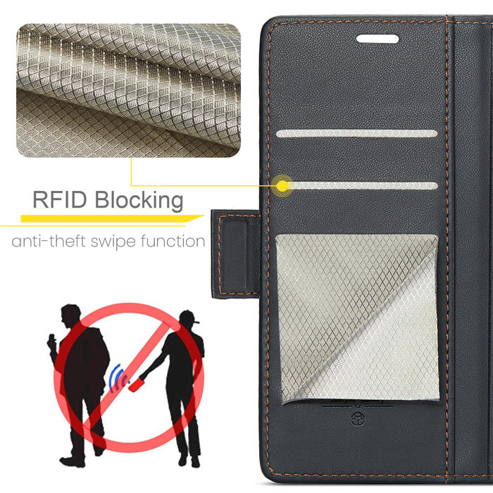 CaseMe Xiaomi 11T/11T Pro Wallet RFID Blocking Magnetic Buckle Case