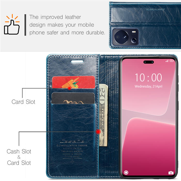 CaseMe Xiaomi 13 Lite Wallet Luxury Leather Case