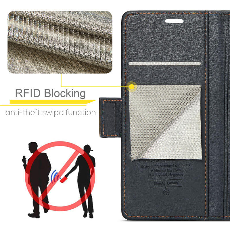 CaseMe Xiaomi 13T/13T Pro Wallet RFID Blocking Case