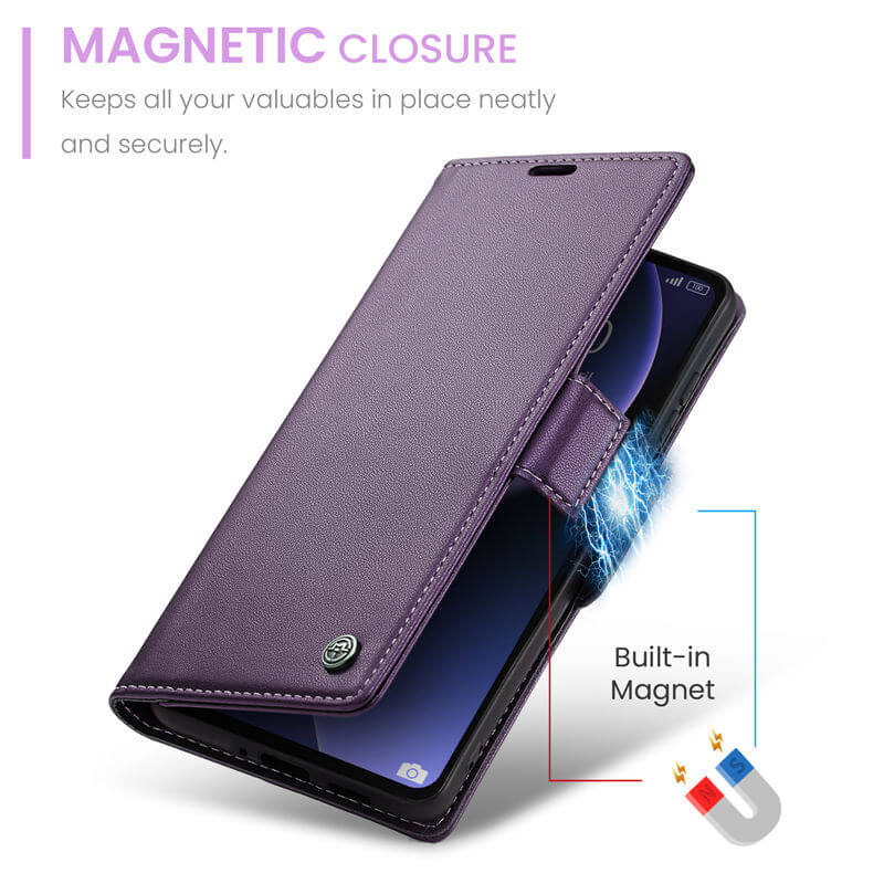 CaseMe Xiaomi 13T/13T Pro Wallet RFID Blocking Case