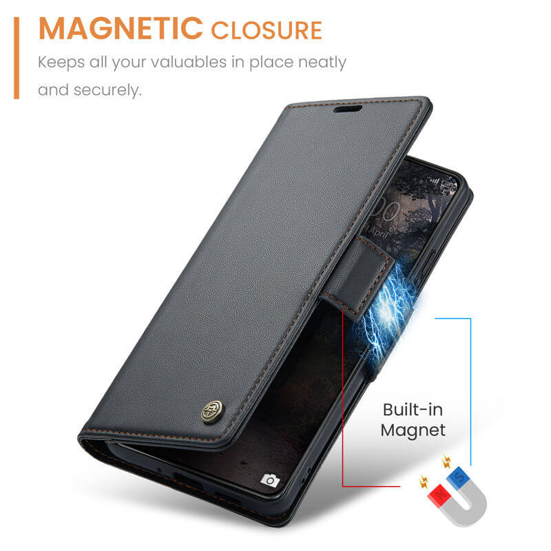 CaseMe Xiaomi 14 Wallet RFID Blocking Case