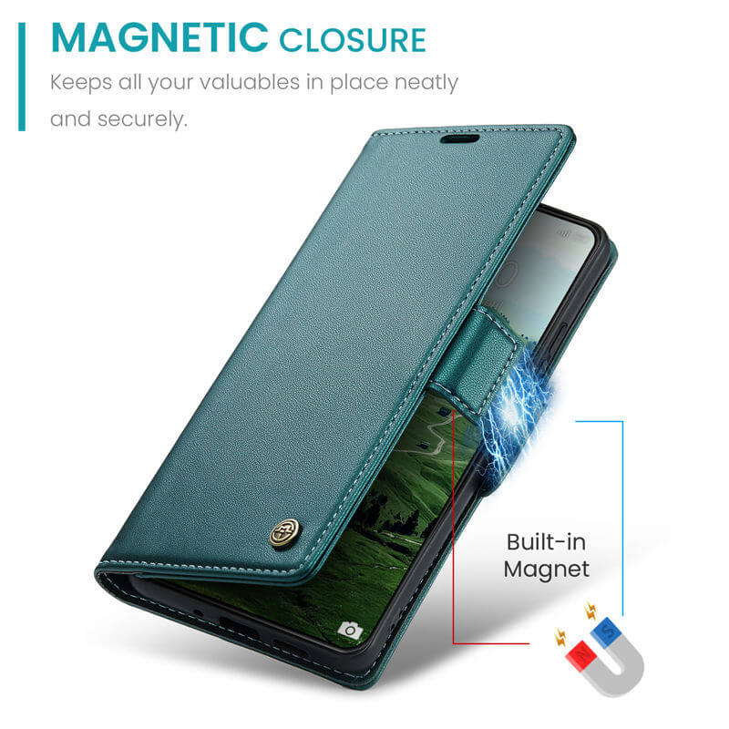 CaseMe Xiaomi 14 Pro Wallet RFID Blocking Case
