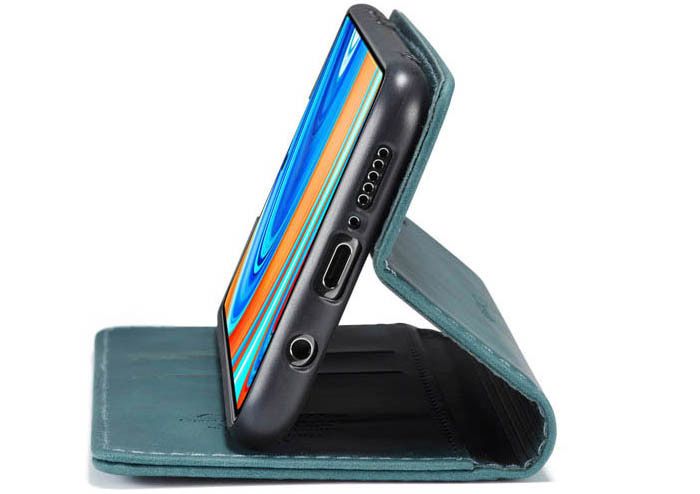 CaseMe Xiaomi Redmi Note 9 Pro Max Wallet Kickstand Magnetic Flip Leather Case