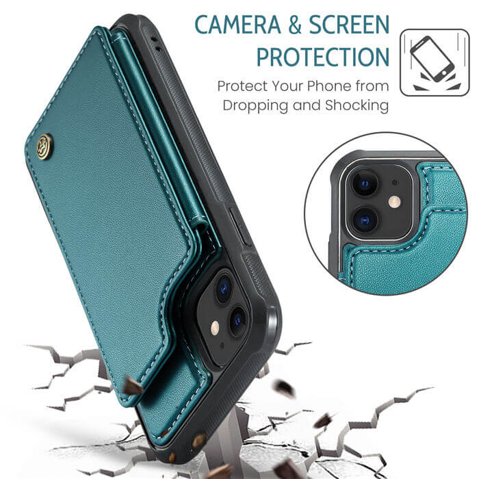 CaseMe iPhone 11 RFID Blocking Card Holder Case