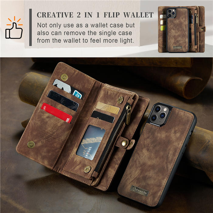 CaseMe iPhone 12 Pro Wallet Case with Wrist Strap