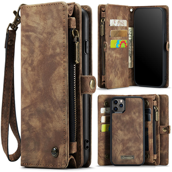 CaseMe iPhone 11 Pro Max Wallet Case with Wrist Strap