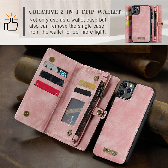 CaseMe iPhone 13 Pro Wallet Case with Wrist Strap