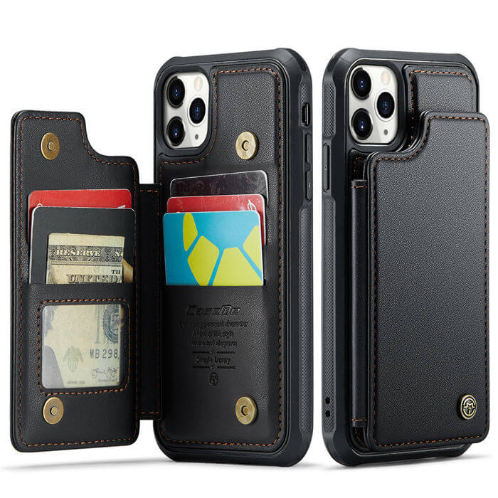 CaseMe iPhone 11 Pro Max RFID Blocking Card Holder Case
