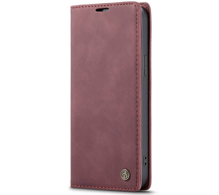 CaseMe iPhone 12 Pro Max Wallet Kickstand Magnetic Flip Leather Case