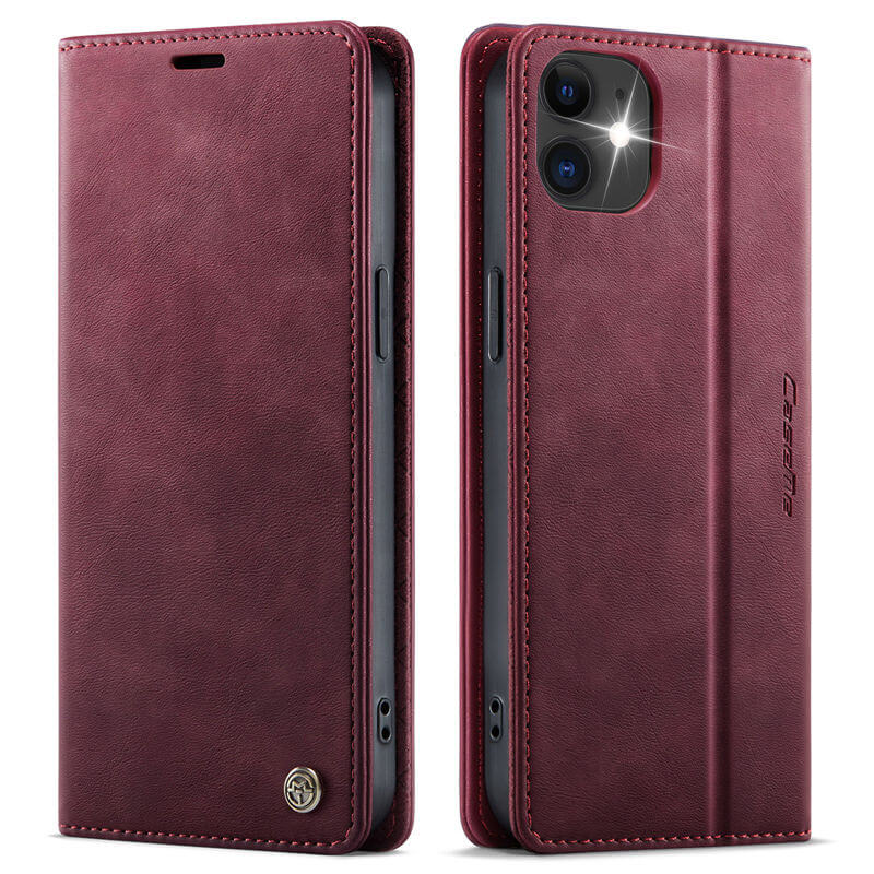 CaseMe iPhone 12 Mini Magnetic Wallet Case with RFID Protection