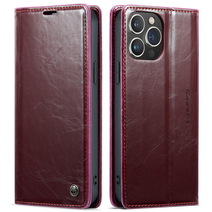 CaseMe iPhone 13 Pro Wallet Kickstand Magnetic Flip Case