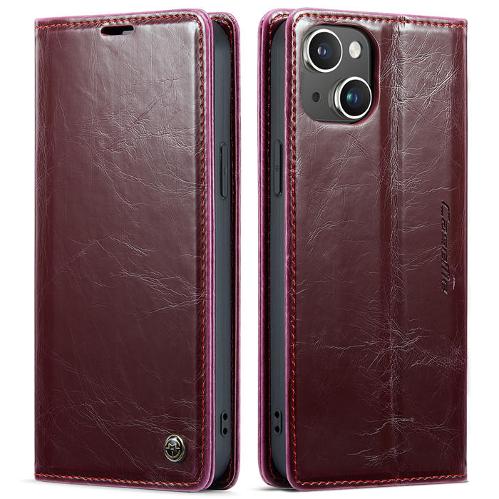 CaseMe iPhone 15 Luxury Wallet Magnetic Case