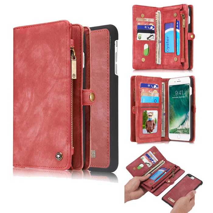 CaseMe Safari 2016 Leather Purse/Wallet With Magnetic Phone Case For IPhone 