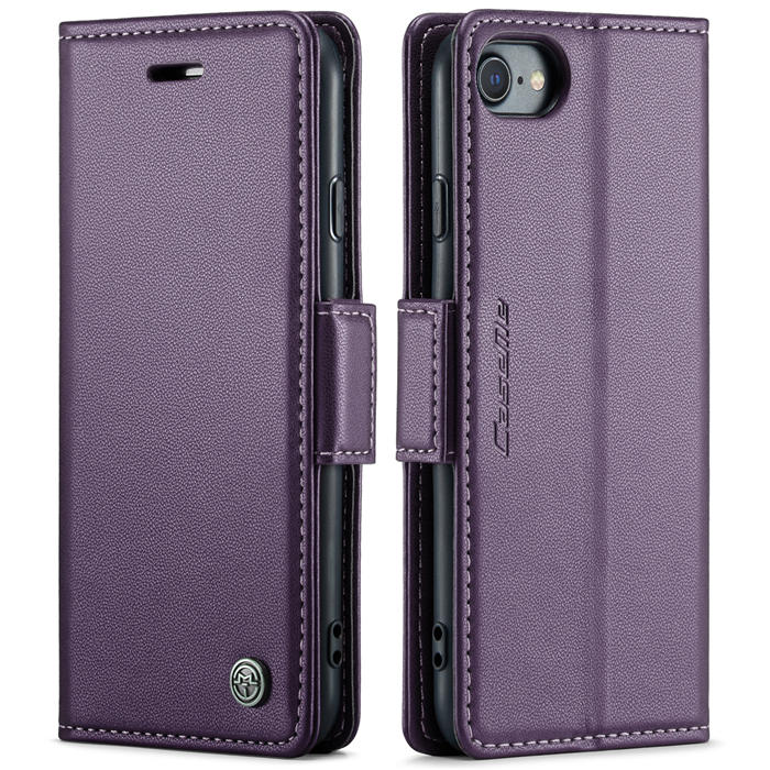 CaseMe iPhone 7/8/SE 2020/SE 2022 Wallet RFID Blocking Magnetic Buckle Case