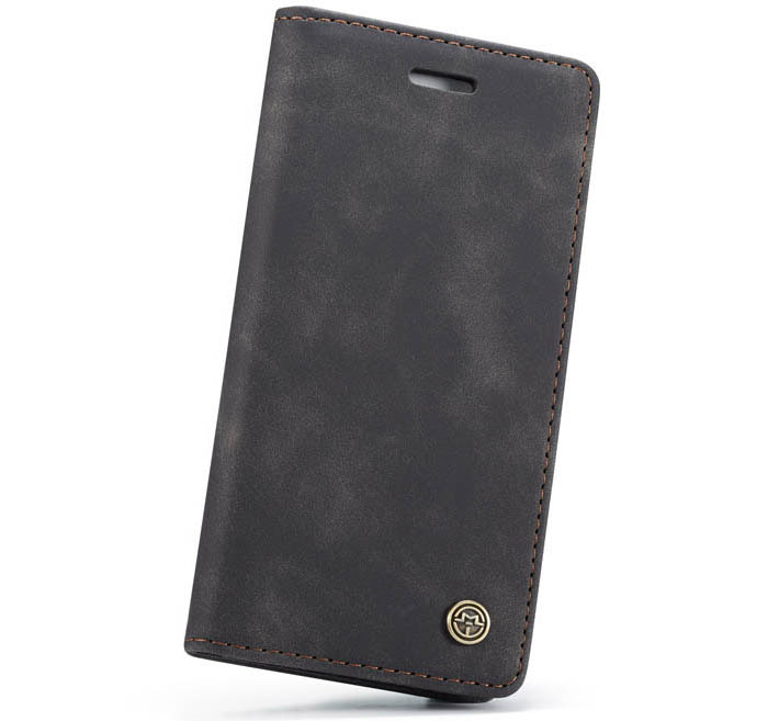 CaseMe iPhone 7 Retro Wallet Kickstand Magnetic Flip Leather Case