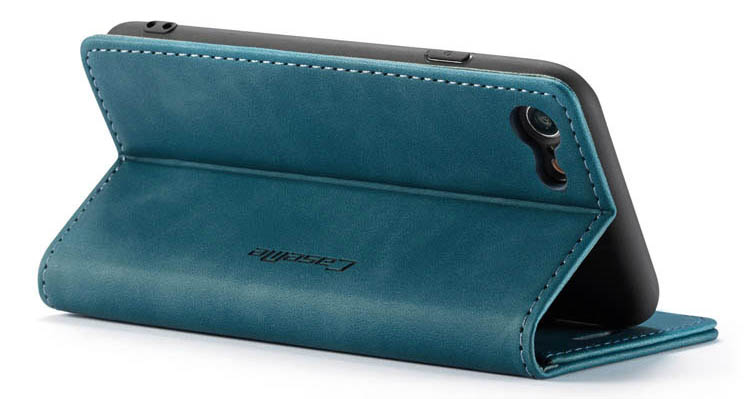 CaseMe iPhone 7 Retro Wallet Kickstand Magnetic Flip Leather Case