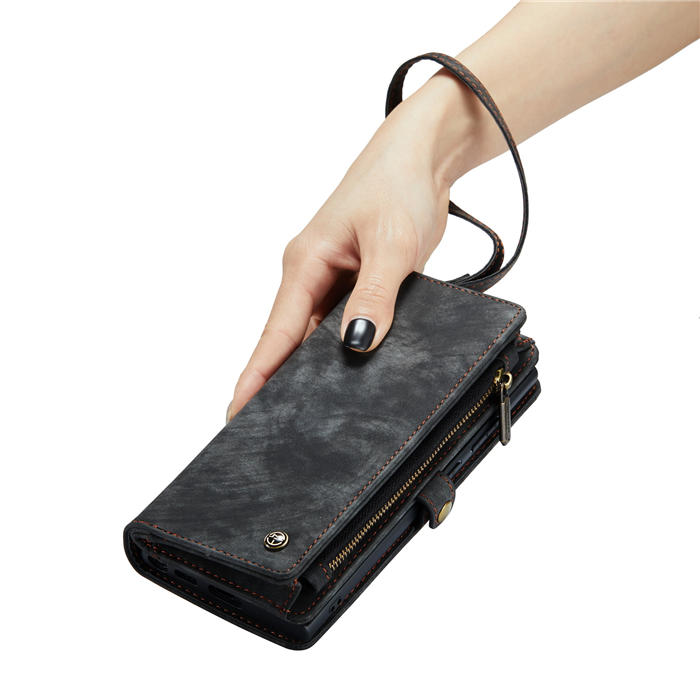 CaseMe iPhone XS Wallet Case with Wrist Strap