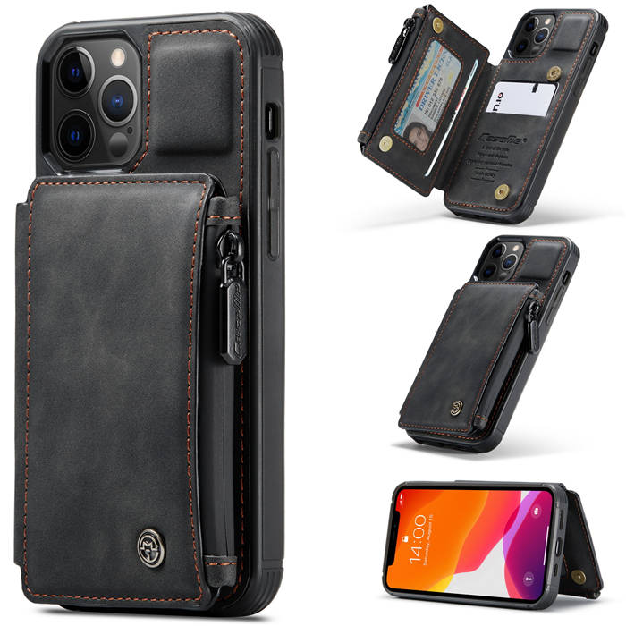 CaseMe for iPhone 12 Pro Wallet Case w/Card Holder [RFID Blocking] [3 ...