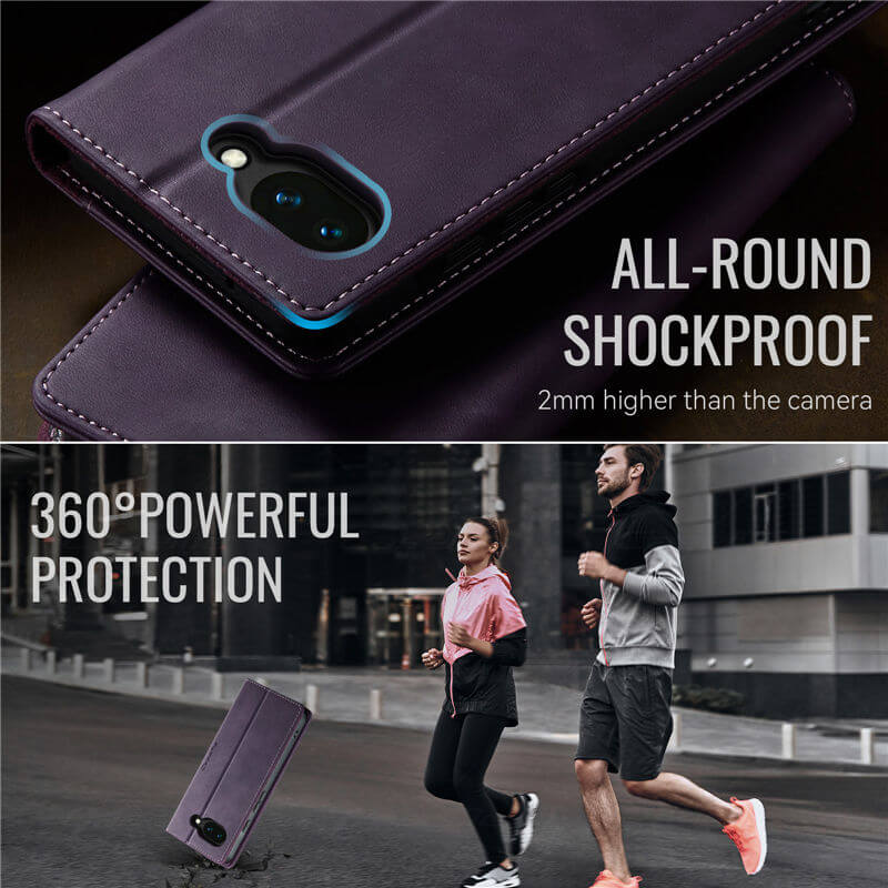 CaseMe Google Pixel 10A RFID Wallet Case