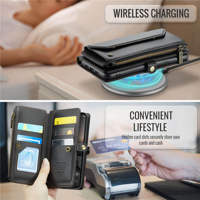 CaseMe Google Pixel 10A Wallet RFID Blocking Crossbody Phone Case