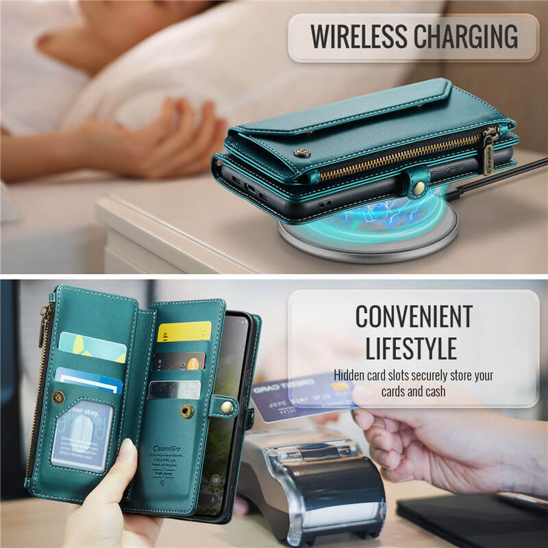 CaseMe Google Pixel 10A Wallet RFID Blocking Crossbody Phone Case