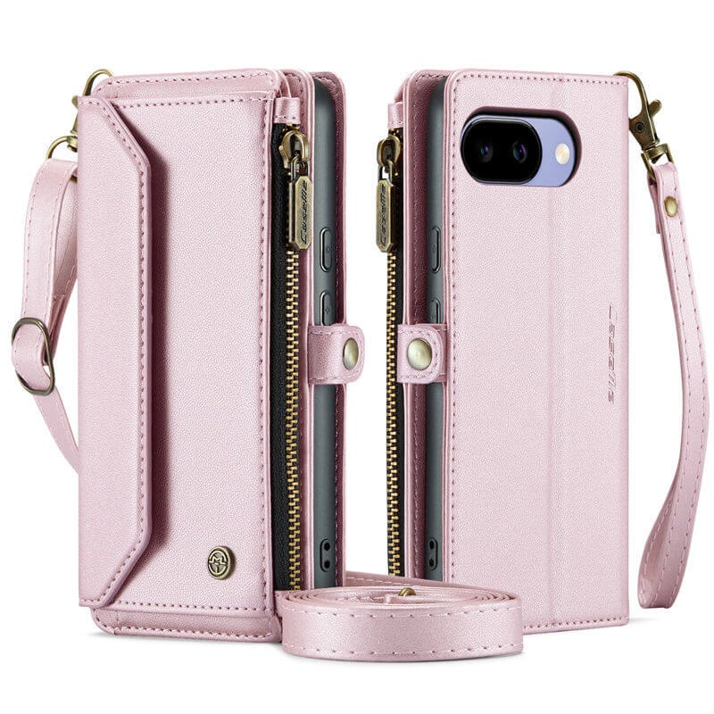 CaseMe Google Pixel 10A Wallet RFID Blocking Crossbody Phone Case