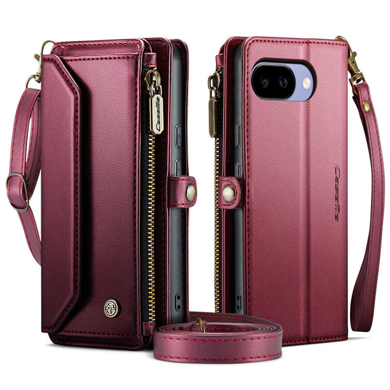 CaseMe Google Pixel 10A Wallet RFID Blocking Crossbody Phone Case