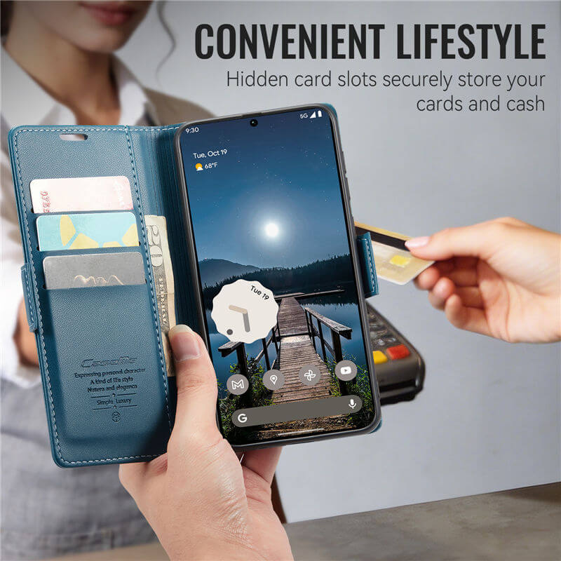 CaseMe Google Pixel 11/Pixel 11 Pro RFID Wallet Case