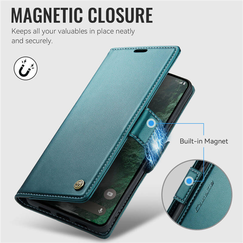 CaseMe Google Pixel 11/Pixel 11 Pro RFID Wallet Case