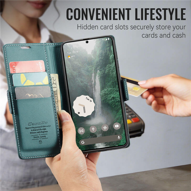 CaseMe Google Pixel 11/Pixel 11 Pro RFID Wallet Case