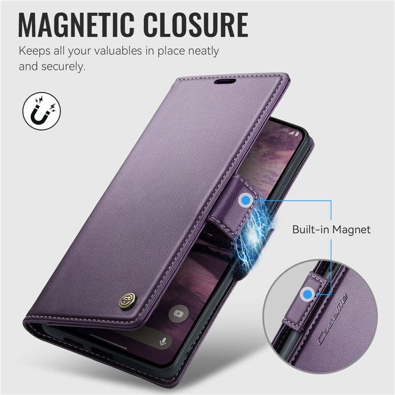 CaseMe Google Pixel 11/Pixel 11 Pro RFID Wallet Case