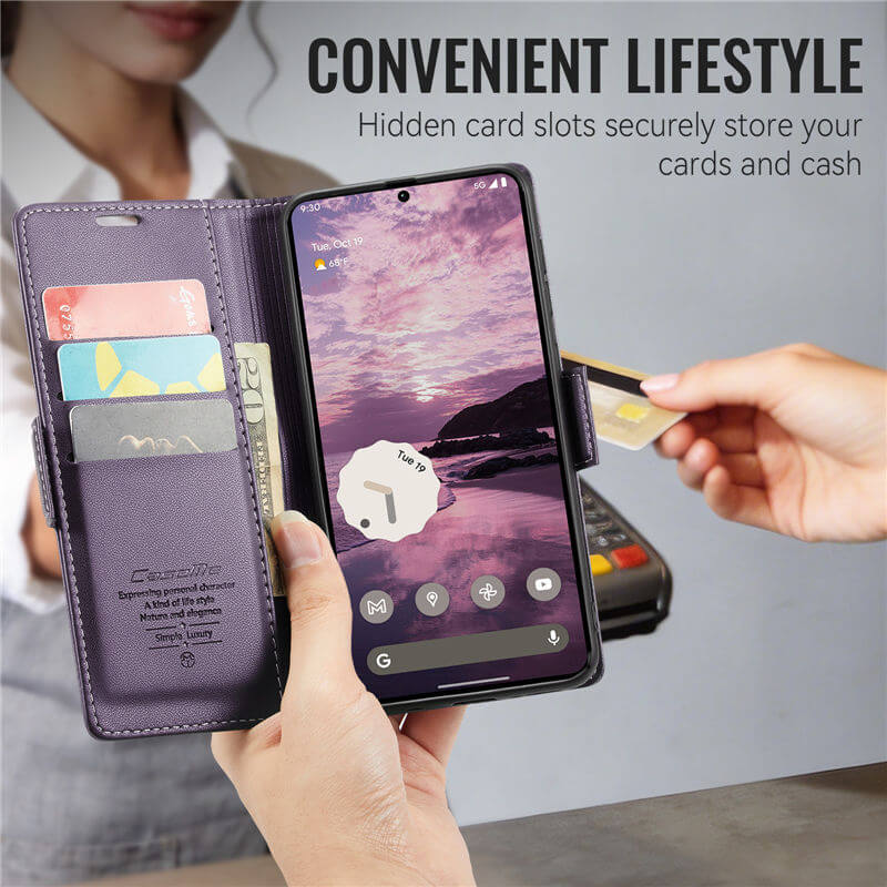 CaseMe Google Pixel 11/Pixel 11 Pro RFID Wallet Case