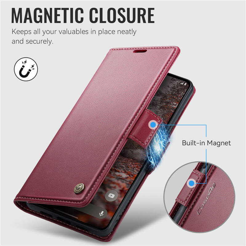 CaseMe Google Pixel 11/Pixel 11 Pro RFID Wallet Case
