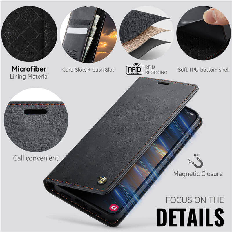 CaseMe Google Pixel 11/Pixel 11 Pro RFID Wallet Case