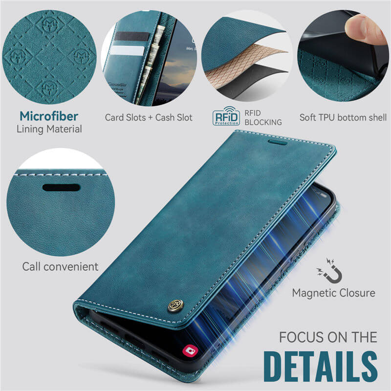 CaseMe Google Pixel 11/Pixel 11 Pro RFID Wallet Case