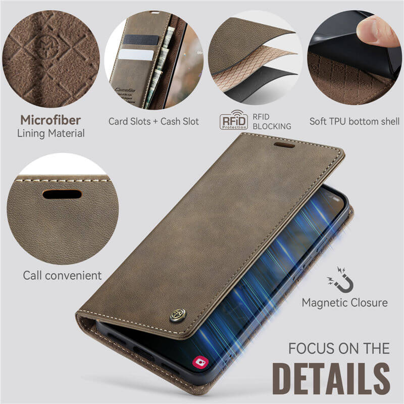 CaseMe Google Pixel 11/Pixel 11 Pro RFID Wallet Case