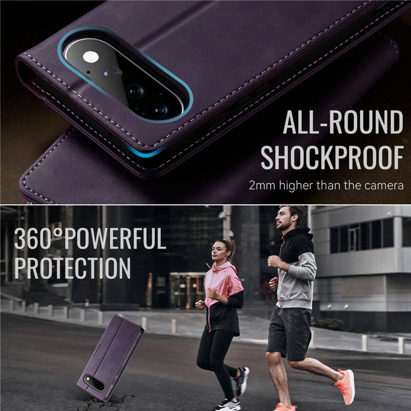 CaseMe Google Pixel 11/Pixel 11 Pro RFID Wallet Case