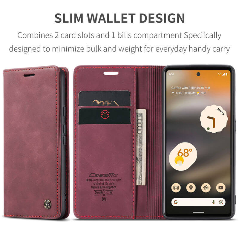 CaseMe Google Pixel 6A Wallet Case