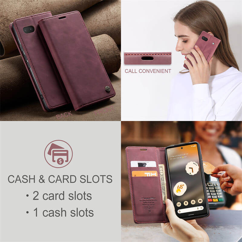 CaseMe Google Pixel 6A Wallet Case