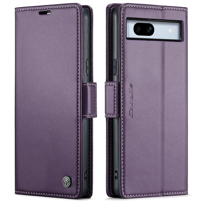CaseMe Google Pixel 7A Wallet RFID Blocking Magnetic Buckle Case