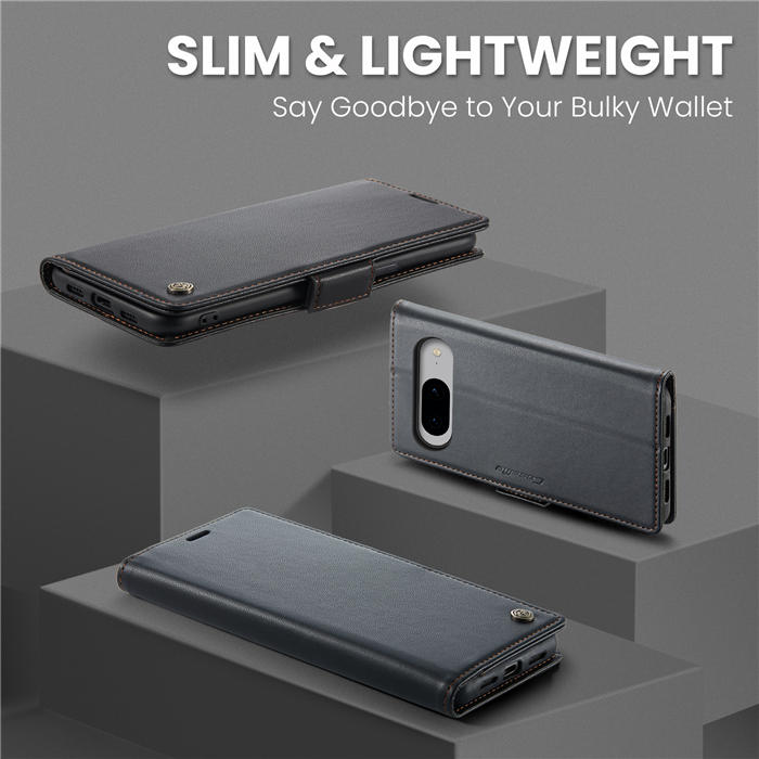 CaseMe Google Pixel 8 Wallet RFID Blocking Magnetic Buckle Case