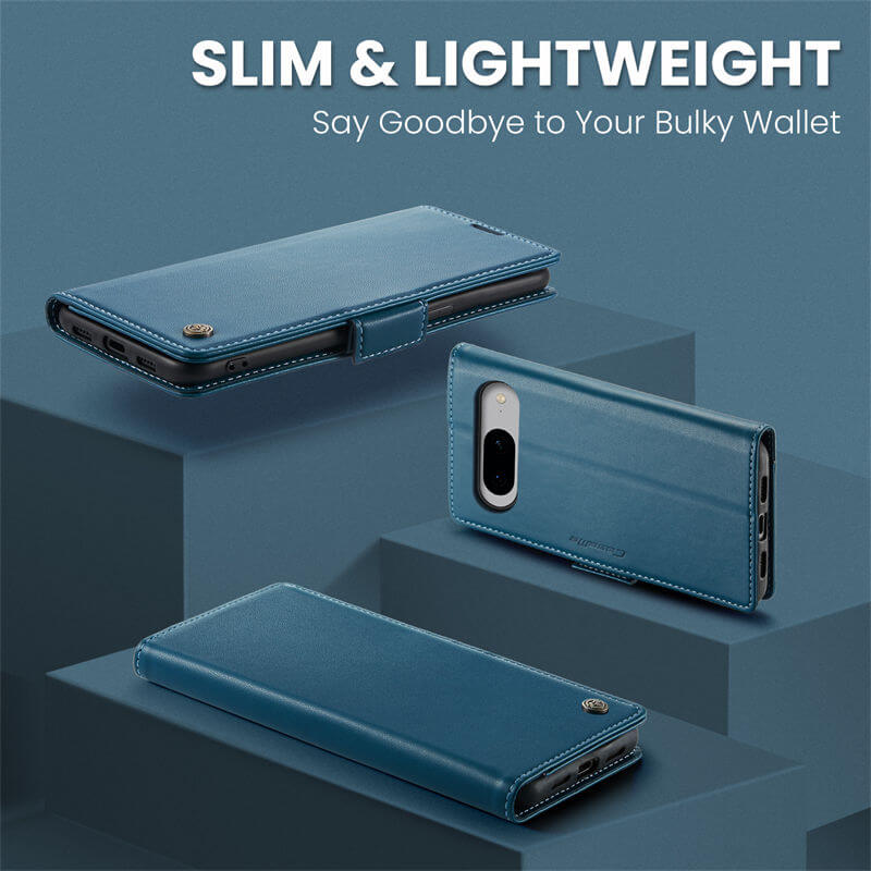 CaseMe Google Pixel 8A Wallet RFID Blocking Case