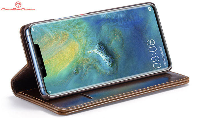 CaseMe Huawei Mate 20 Pro Magnetic Flip Wallet Stand Case