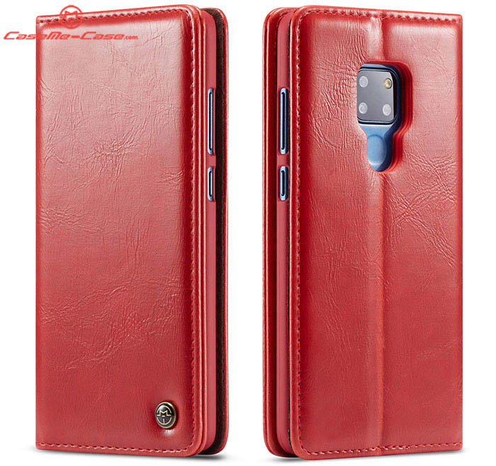 CaseMe Huawei Mate 20 Magnetic Flip Wallet Stand Case